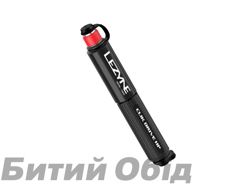 Ручний насос Lezyne CLIK DRIVE HP-BLACK
